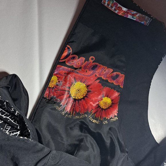 DESIGUAL formal dress Sz 36 eu ( S to M ) Sheath Sleeveless STAR DESIGNER PARTY - Picture 13 of 16